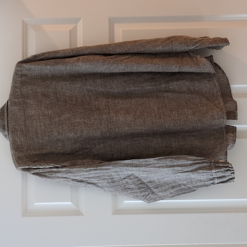 CP Shades tunic button up Shirt pocket semi sheer Coastal… - Picture 6 of 12